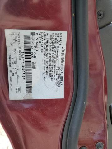 2004 Ford Taurus Ses VIN: 1FAFP55U34G177871 Lot: 56633744