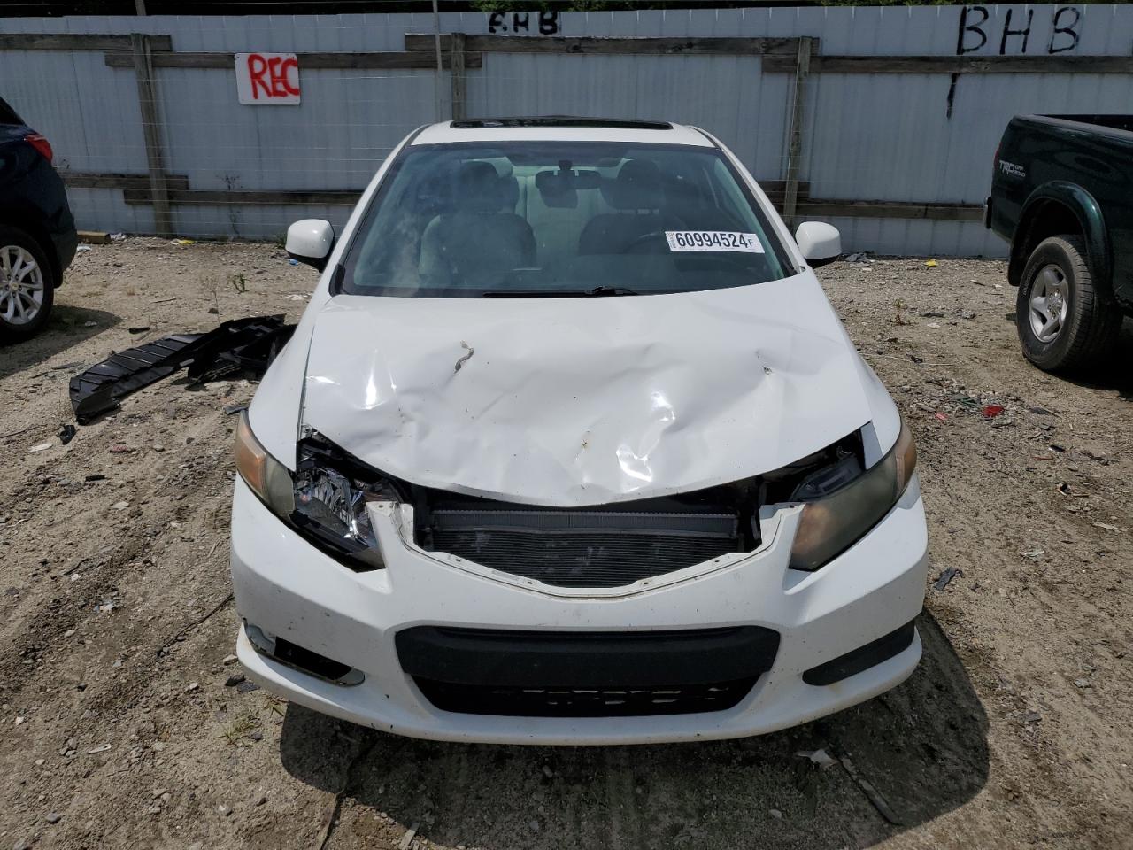 2HGFG3B83CH505767 2012 Honda Civic Ex