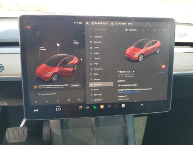 7SAYGDEE1NF459804 2022 Tesla Model Y