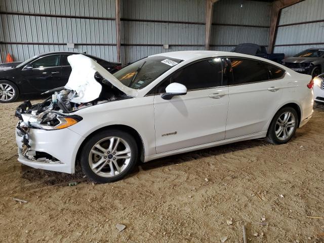 VIN 3FA6P0UUXJR100410 2018 Ford Fusion, S Hybrid no.1