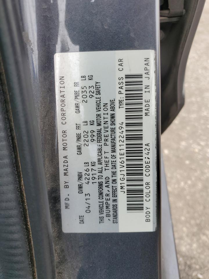 JM1GJ1V61E1122494 2014 Mazda 6 Touring