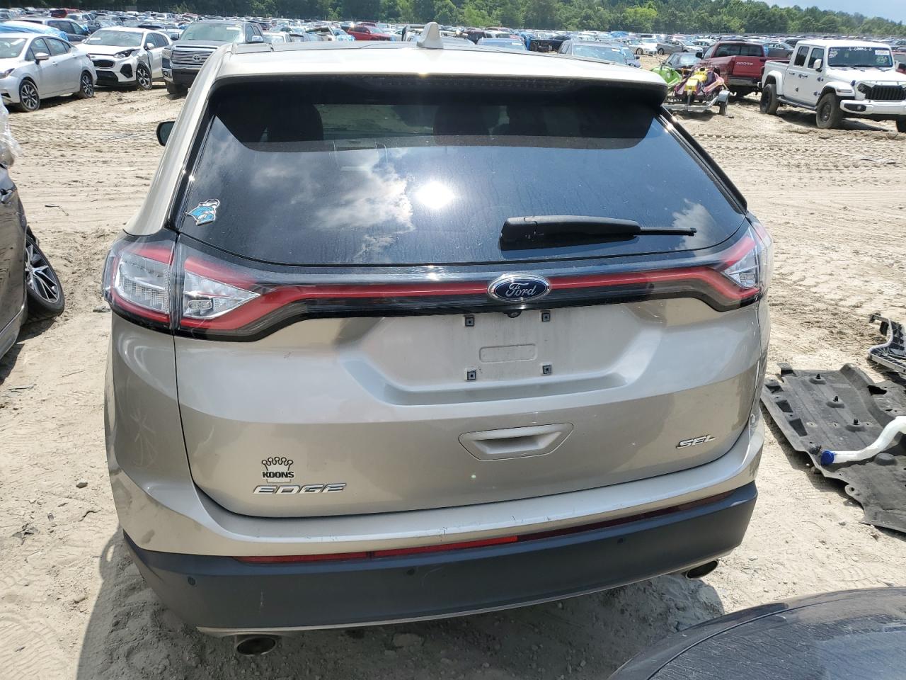2FMPK3J88HBB72295 2017 Ford Edge Sel