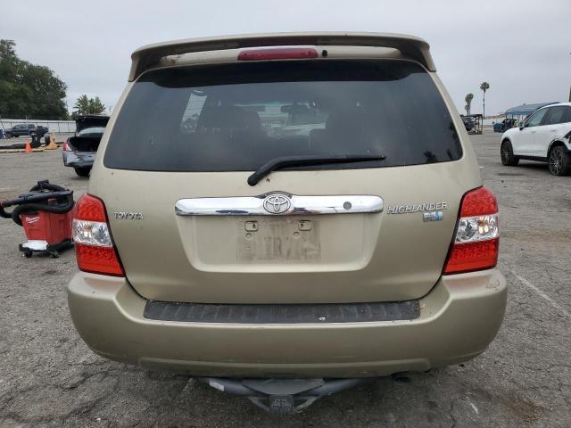 2006 Toyota Highlander Hybrid VIN: JTEDW21A560004522 Lot: 54789114