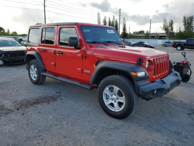 2019 Jeep Wrangler Unlimited Sport VIN: 1C4HJXDG6KW646417 Lot: 58966234