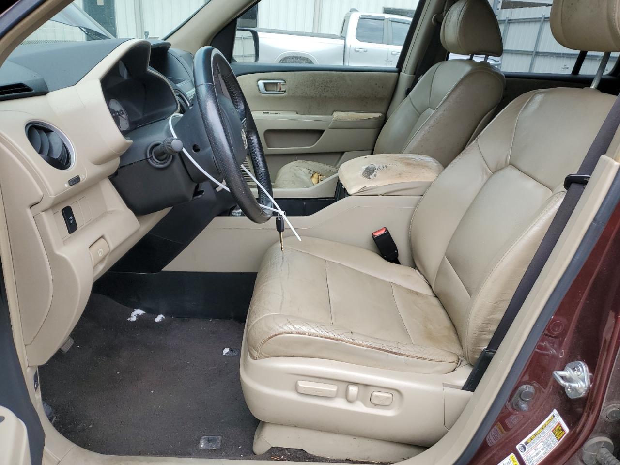 5FNYF38599B020510 2009 Honda Pilot Exl