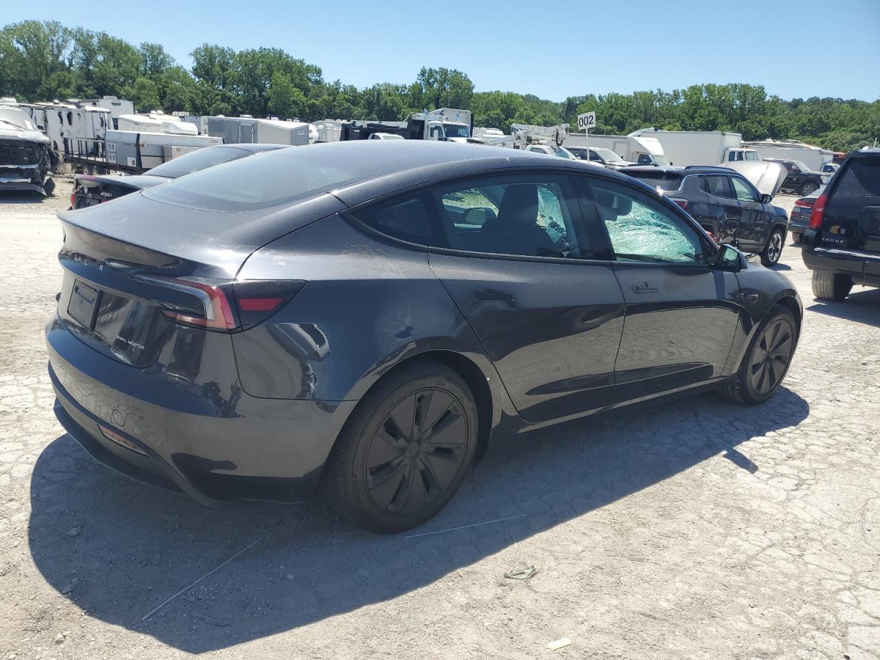 Lot #2936228943 2024 TESLA MODEL 3