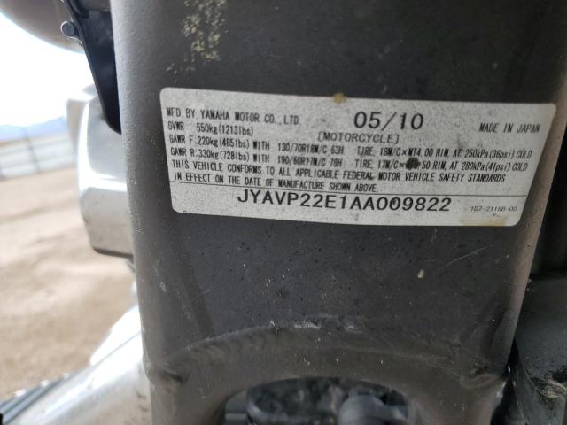 2010 YAMAHA XV1900 CT JYAVP22E1AA009822