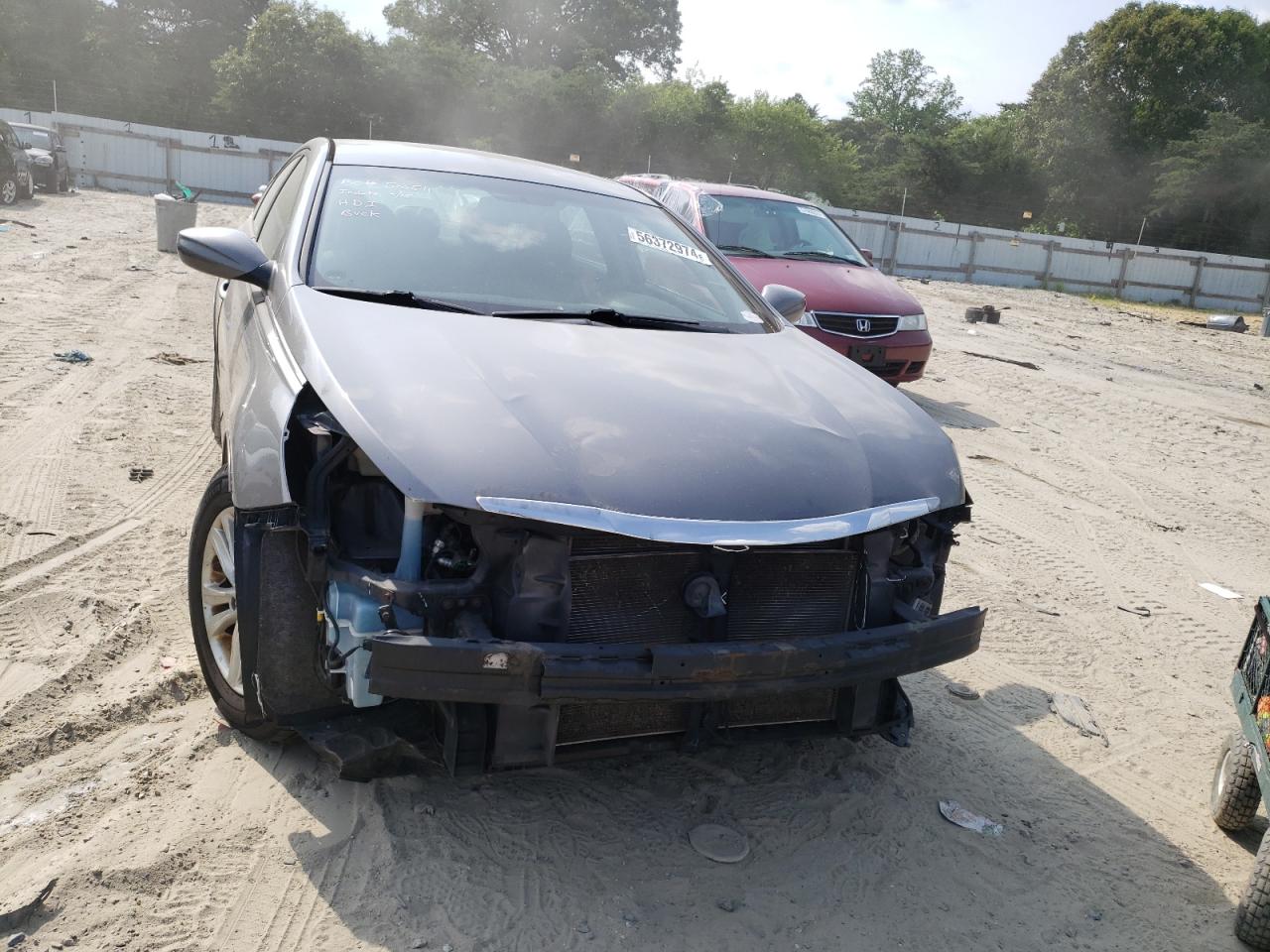 Lot #2628929386 2012 HYUNDAI SONATA GLS