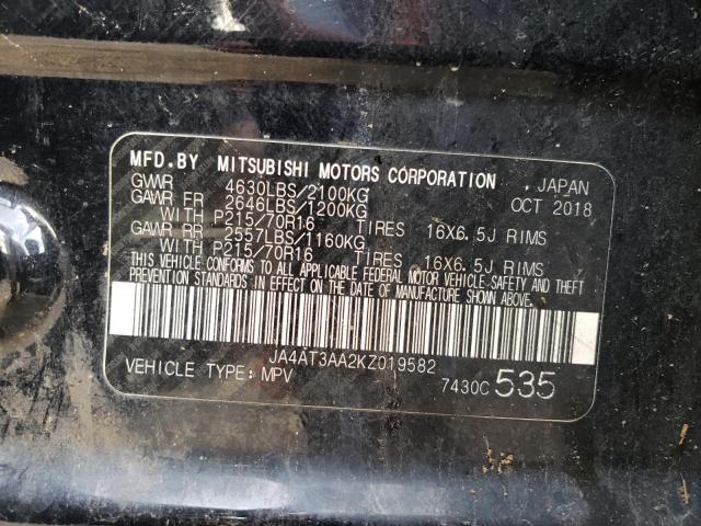2019 MITSUBISHI ECLIPSE CR - JA4AT3AA2KZ019582