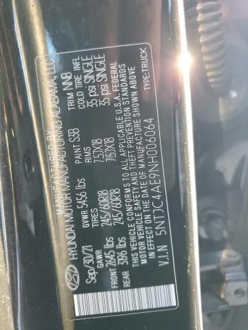 2022 Hyundai Santa Cruz Sel VIN: 5NTJC4AE9NH006064 Lot: 60874004