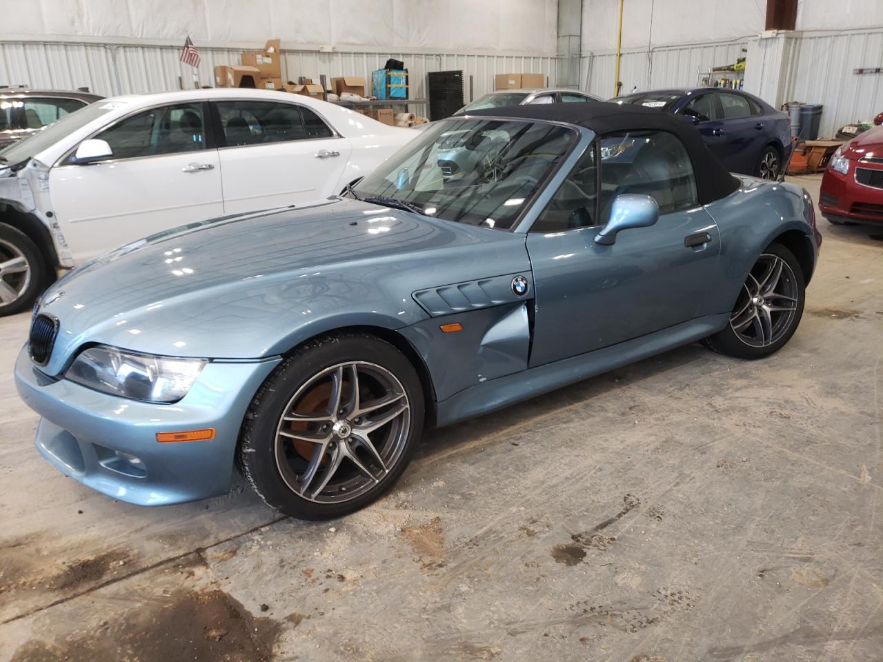 WBACH9347YLF89518 2000 BMW Z3 2.3