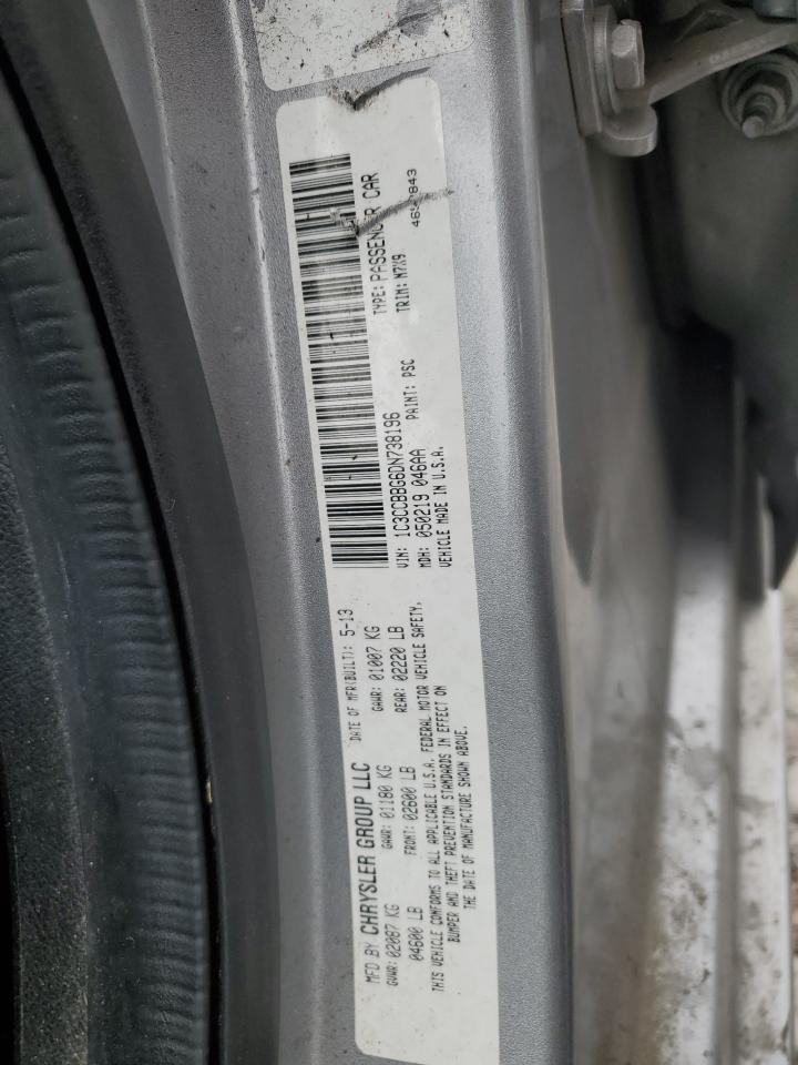 1C3CCBBG6DN738196 2013 Chrysler 200 Touring