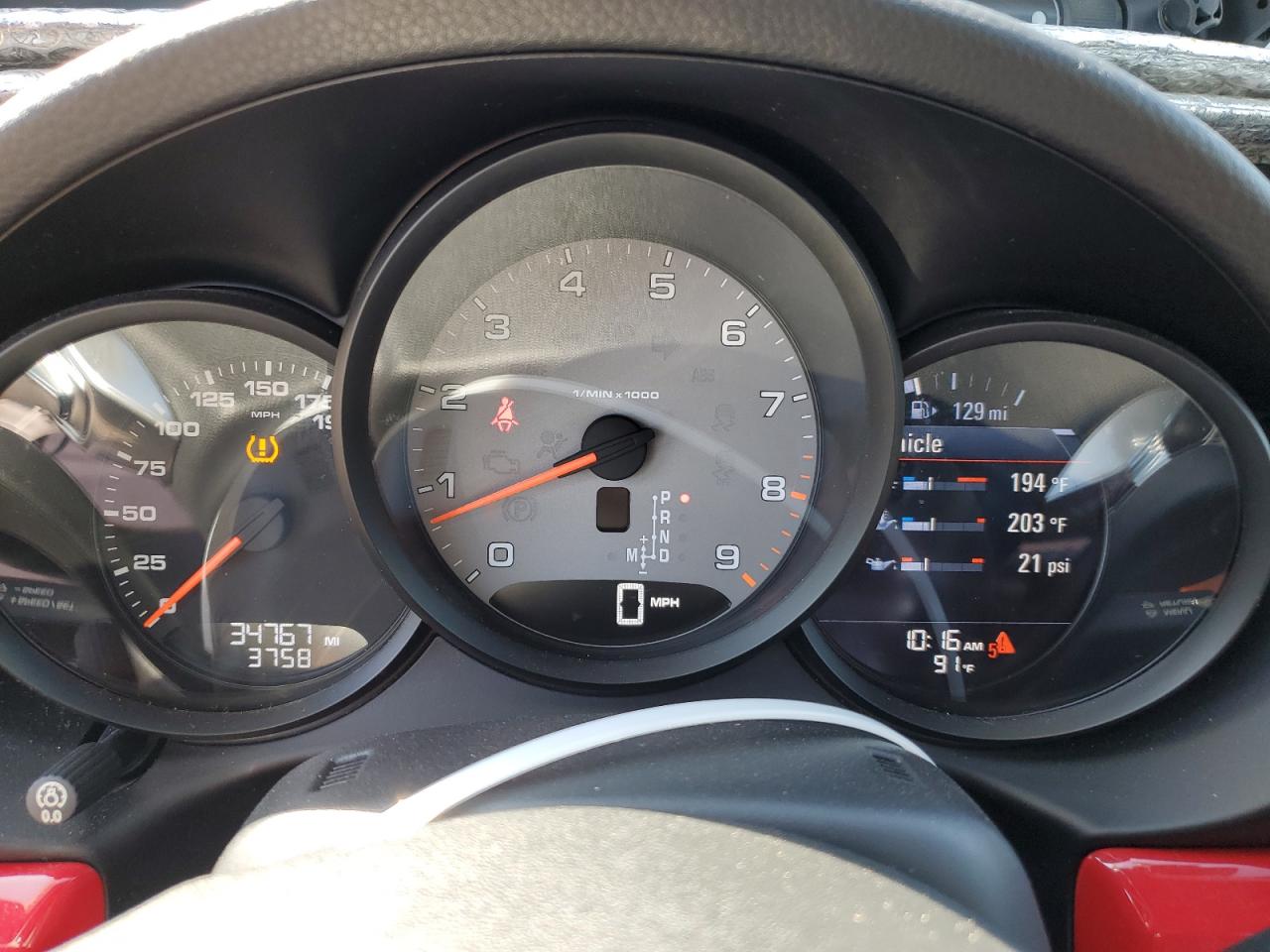 WP0AB2A89GK186456 2016 Porsche Cayman S