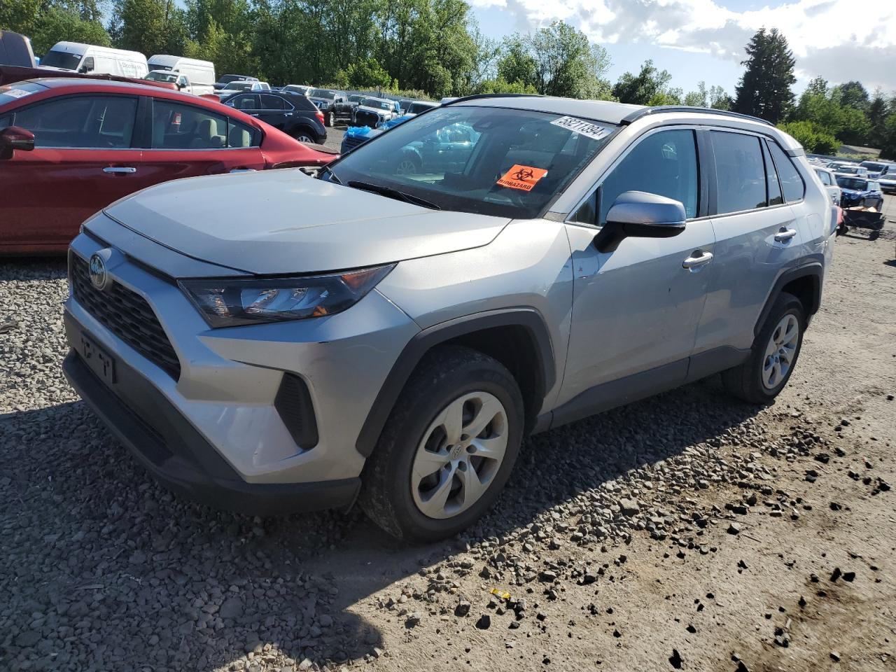 Lot #2871420419 2020 TOYOTA RAV4 LE