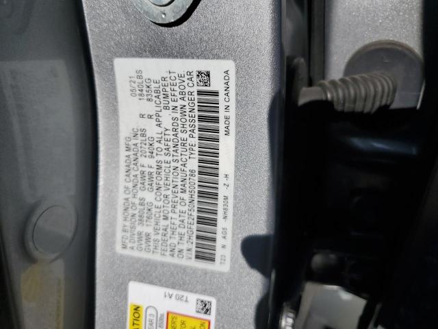 VIN 2HGFE2F50NH500786 2022 Honda Civic, Sport no.13