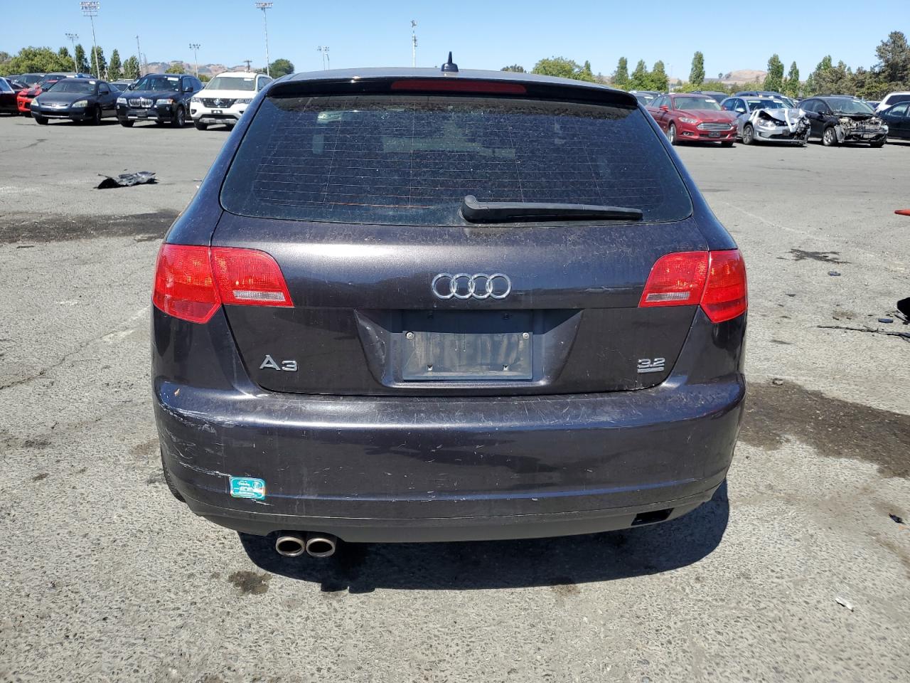 WAUKD78P67A091073 2007 Audi A3 S-Line 3.2 Quattro