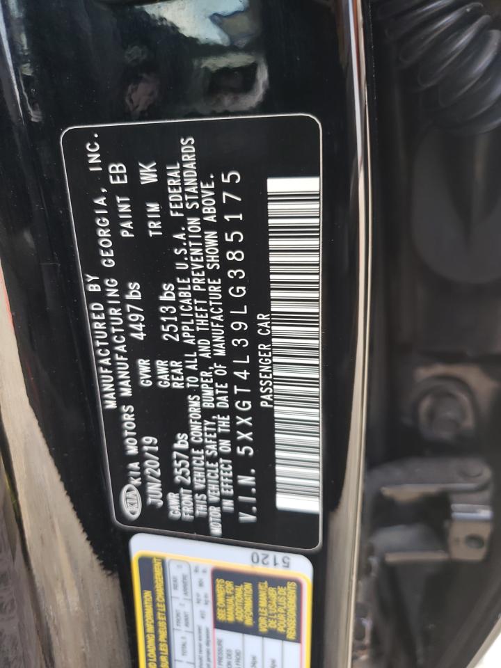 5XXGT4L39LG385175 2020 Kia Optima Lx