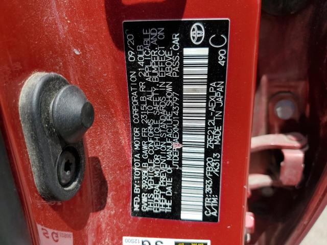 2021 TOYOTA COROLLA LE - JTDEPMAEXMJ143797