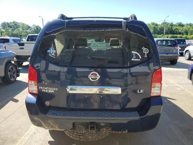 2006 Nissan Pathfinder Le VIN: 5N1AR18U56C601883 Lot: 58202814