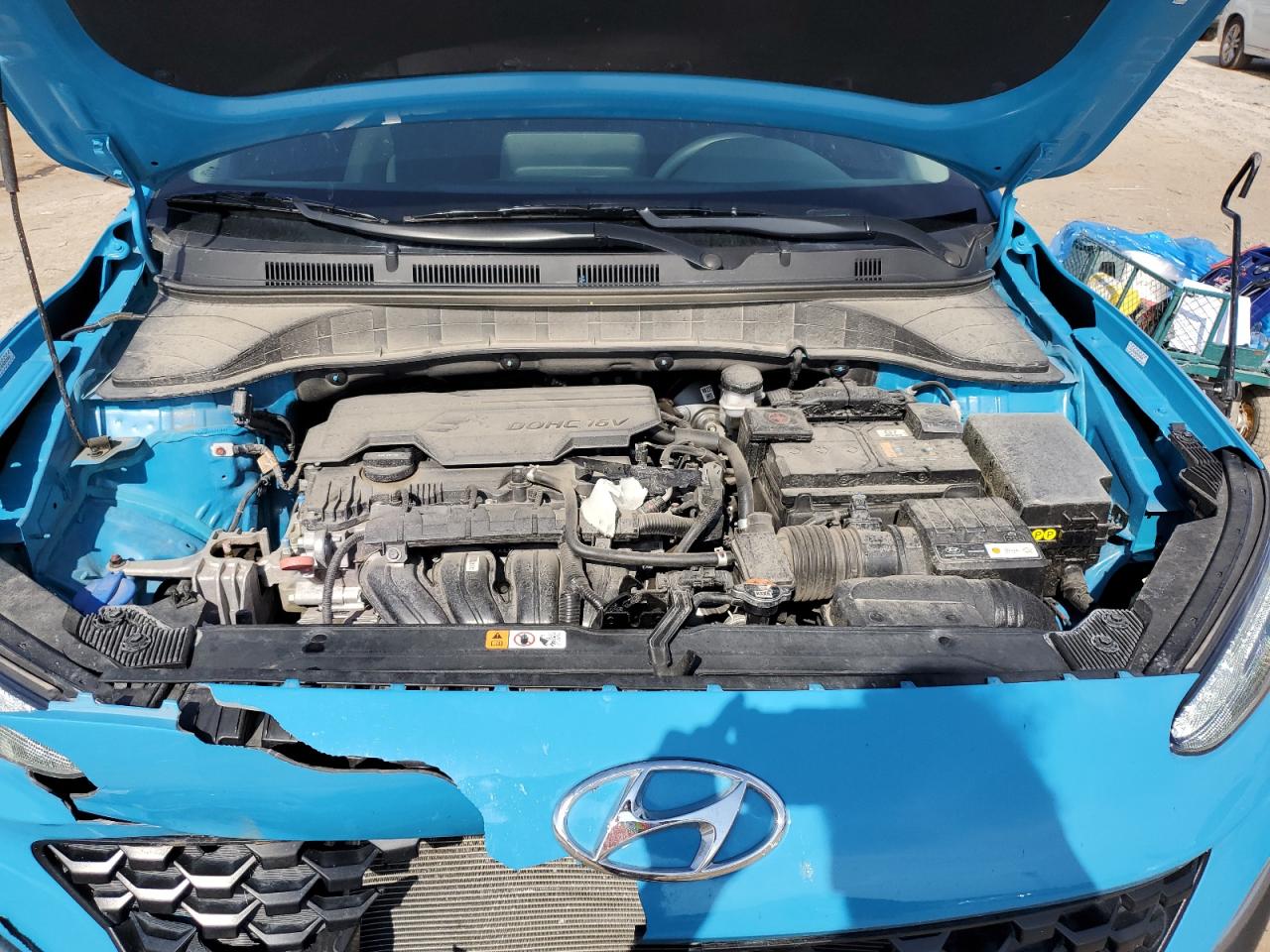 KM8K6CAB2NU901777 2022 Hyundai Kona Sel