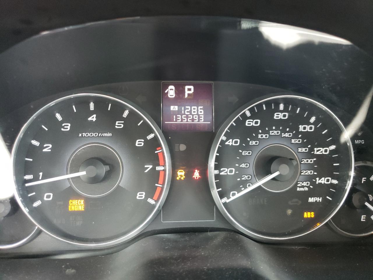 4S3BMBK66C3032612 2012 Subaru Legacy 2.5I Limited