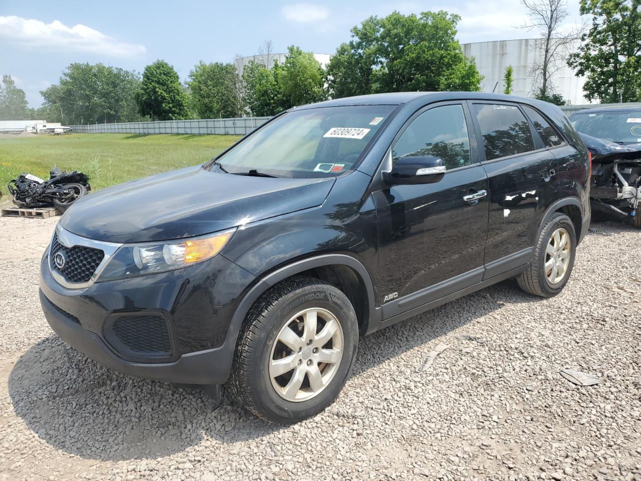 2013 Kia Sorento Lx vin: 5XYKTCA65DG332150