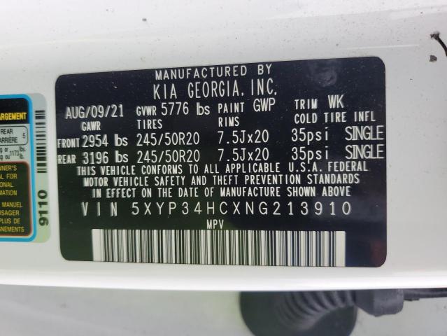 5XYP34HCXNG213910 Kia Telluride  13