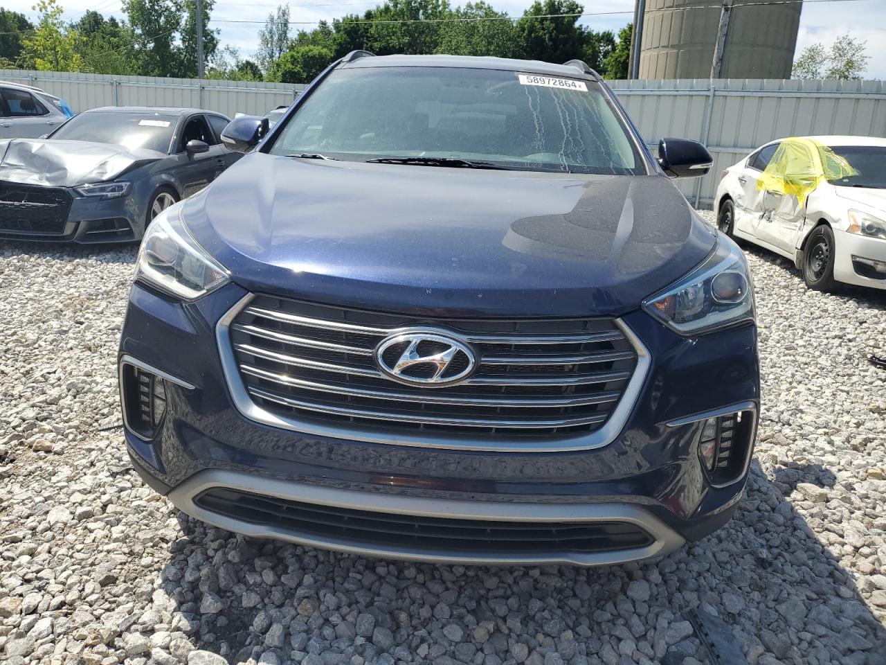 KM8SNDHF4HU251209 2017 Hyundai Santa Fe Se