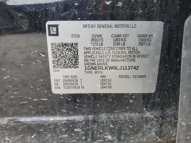 1GNERLKW9LJ113742 Chevrolet Traverse L 13