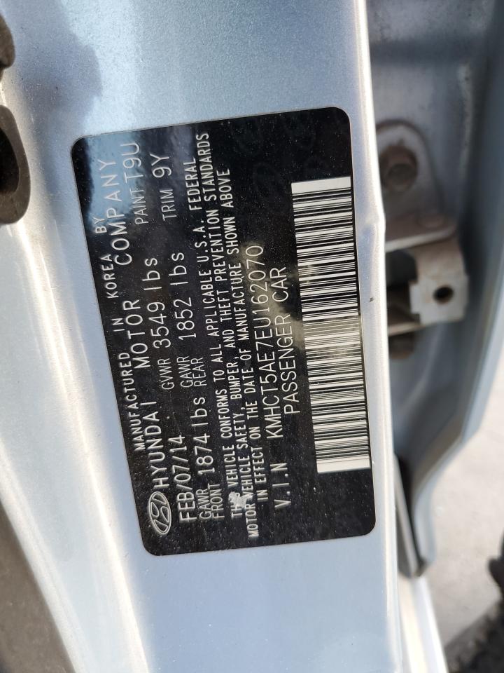 KMHCT5AE7EU162070 2014 Hyundai Accent Gls