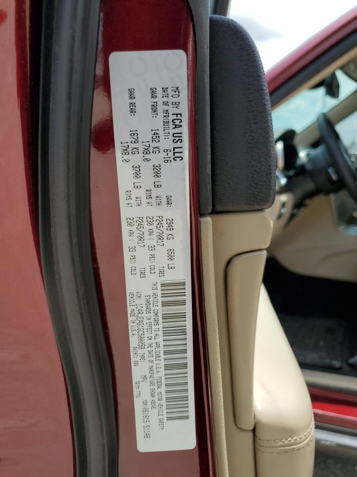 1C4RJEAG1GC500058 2016 Jeep Grand Cherokee Laredo