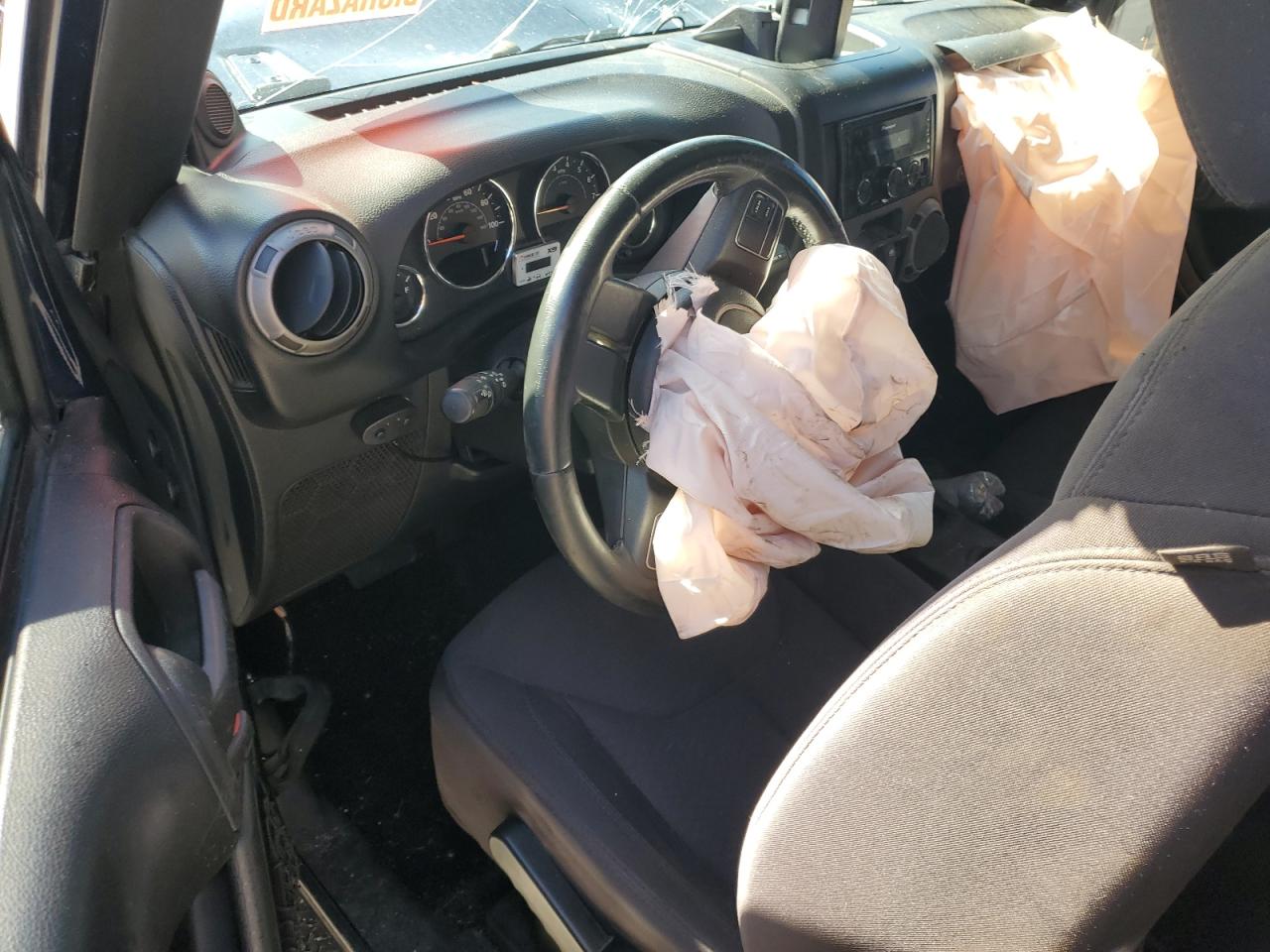 1C4GJWAG3DL523642 2013 Jeep Wrangler Sport