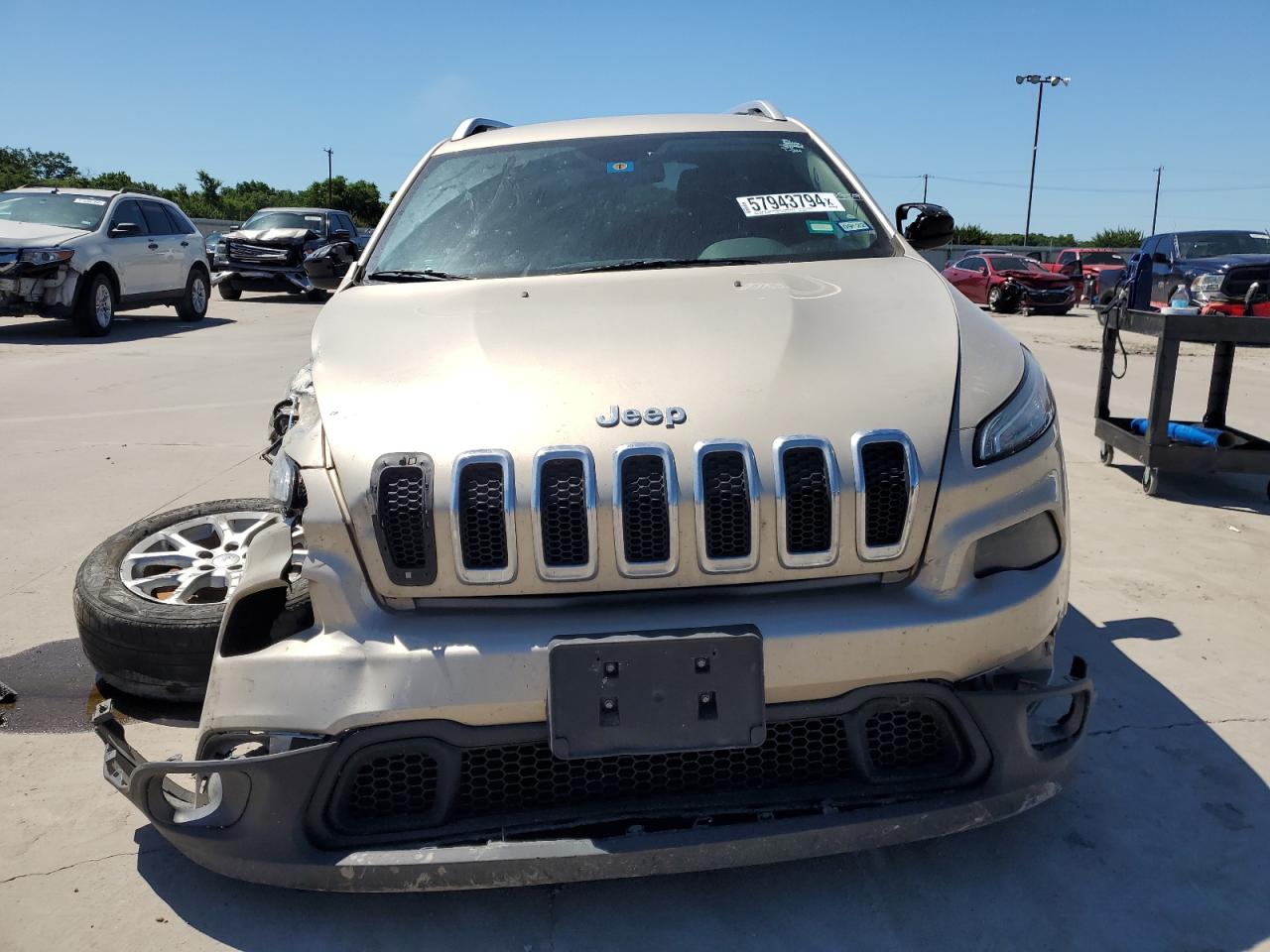 1C4PJLCB6FW689509 2015 Jeep Cherokee Latitude