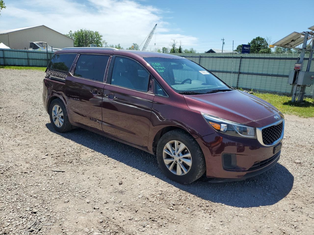 2016 Kia Sedona Lx vin: KNDMB5C19G6172001