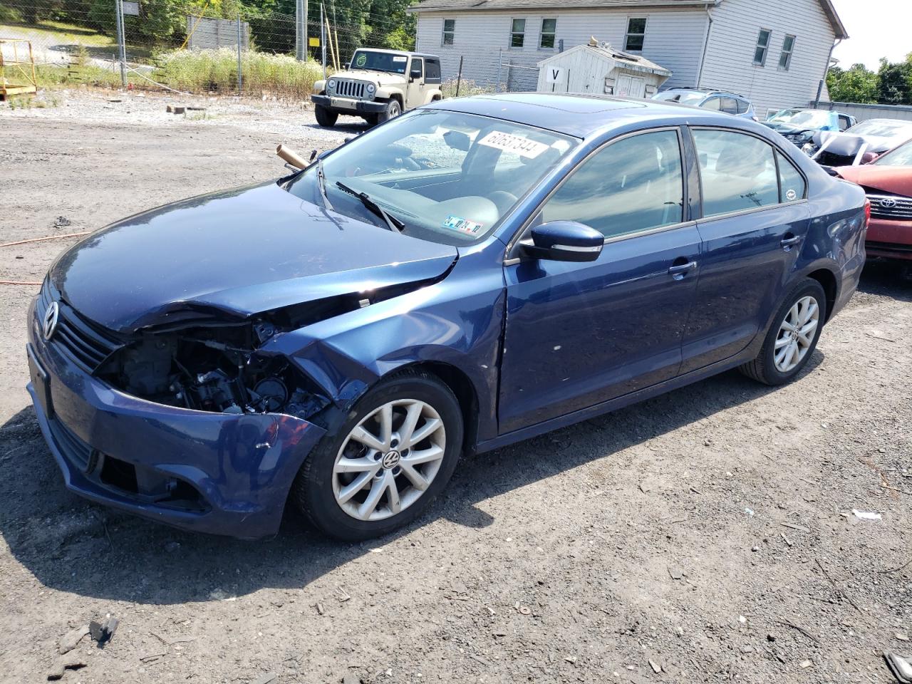 2012 Volkswagen Jetta Se vin: 3VWDP7AJ5CM418761