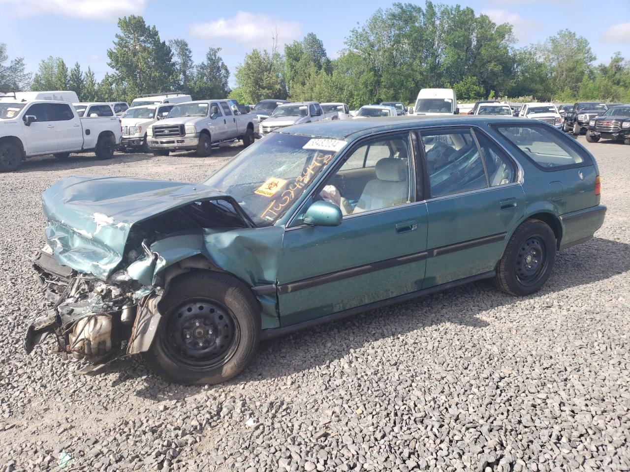 1HGCB9855NA011056 1992 Honda Accord Lx