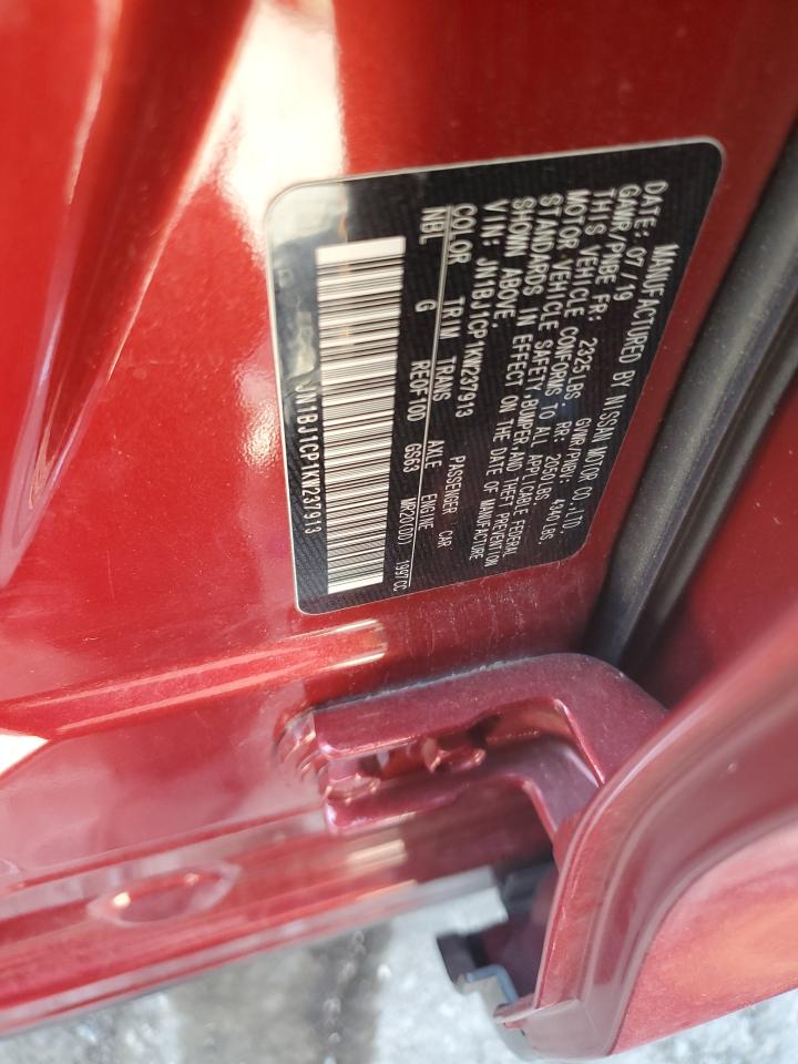 JN1BJ1CP1KW237913 NISSAN ROGUE 2019