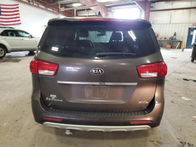 2016 Kia Sedona Sxl VIN: KNDME5C12G6125139 Lot: 58551164