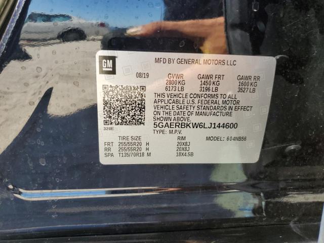 2020 Buick Enclave Essence VIN: 5GAERBKW6LJ144600 Lot: 58277824