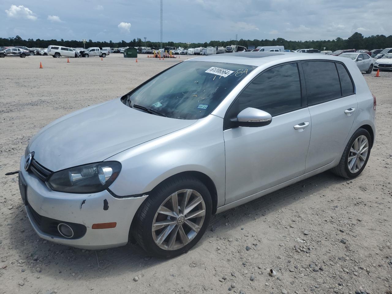 2012 Volkswagen Golf vin: WVWDM7AJ9CW333238