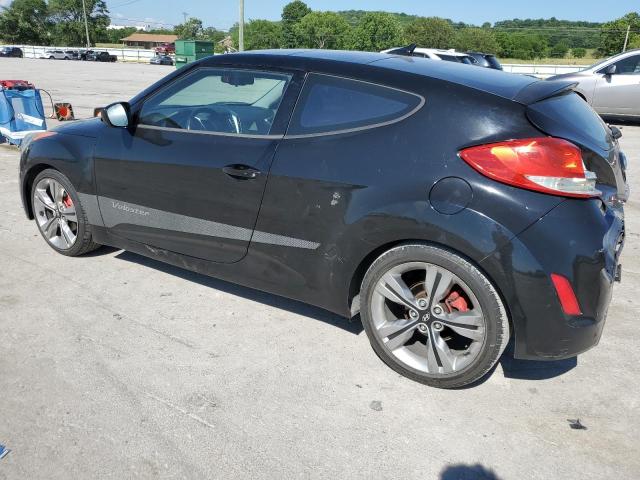 HYUNDAI VELOSTER 2012 black  gas KMHTC6AD9CU058948 photo #3