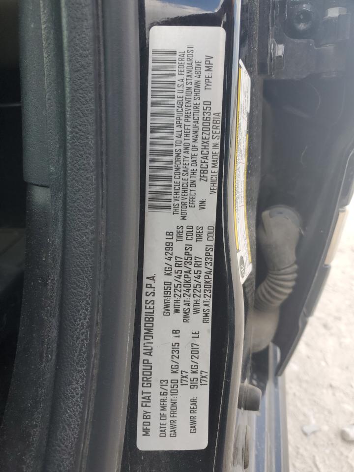 ZFBCFACHXEZ006350 2014 Fiat 500L Lounge