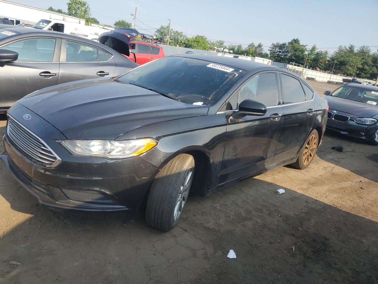 2017 Ford Fusion Se vin: 3FA6P0HD8HR173599