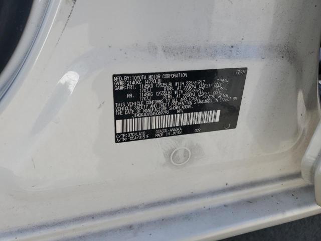 2010 Toyota Rav4 Limited VIN: JTMDK4DV0A5089792 Lot: 57498884