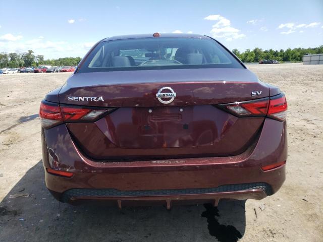 2021 Nissan Sentra Sv VIN: 3N1AB8CV0MY267335 Lot: 58106624