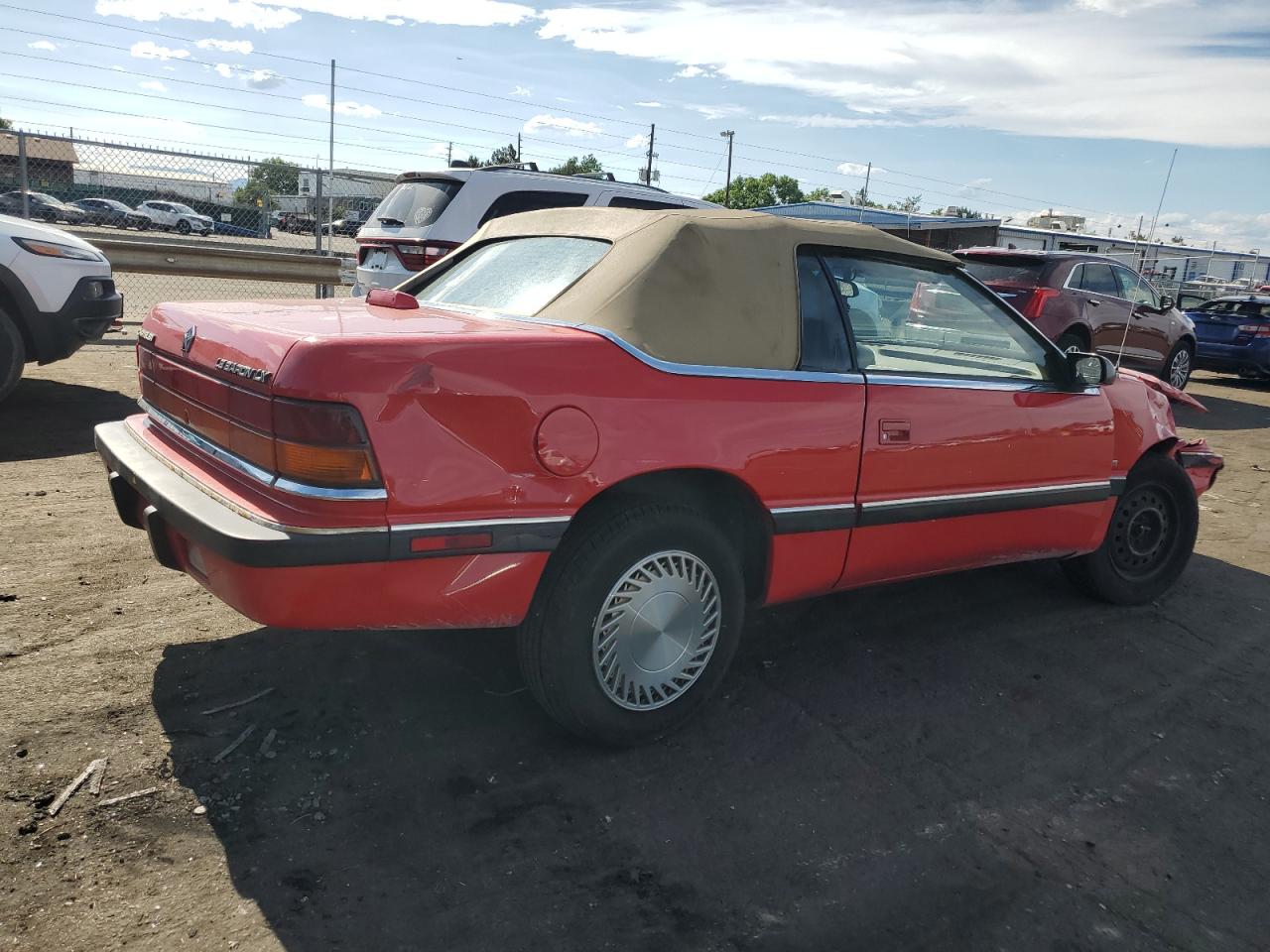 1C3XU5535PF615836 1993 Chrysler Lebaron Lx