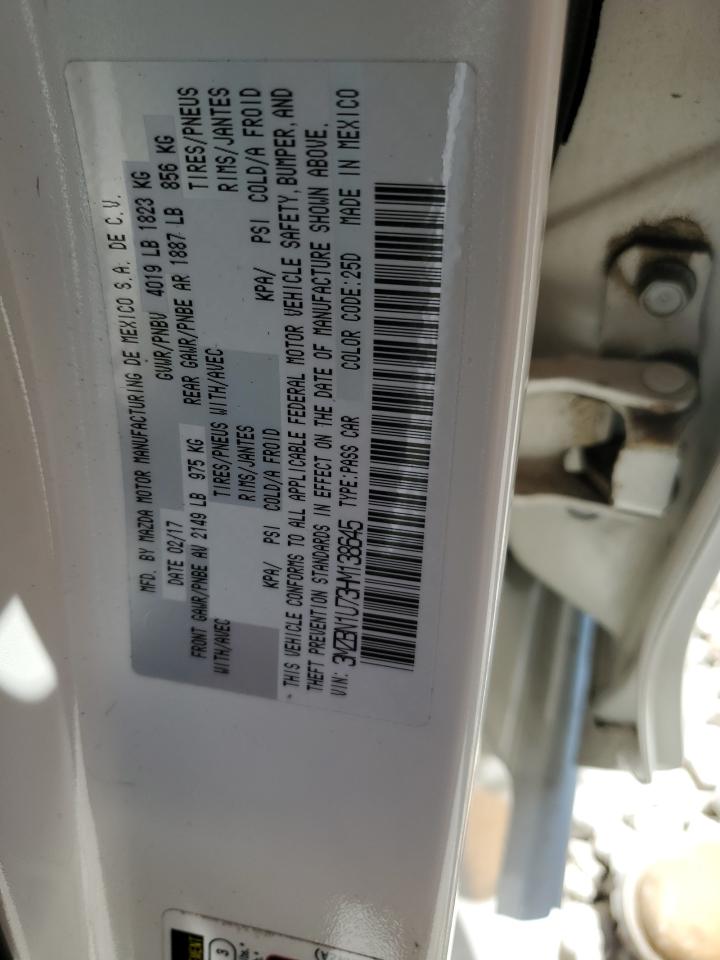 3MZBN1U73HM138645 2017 Mazda 3 Sport