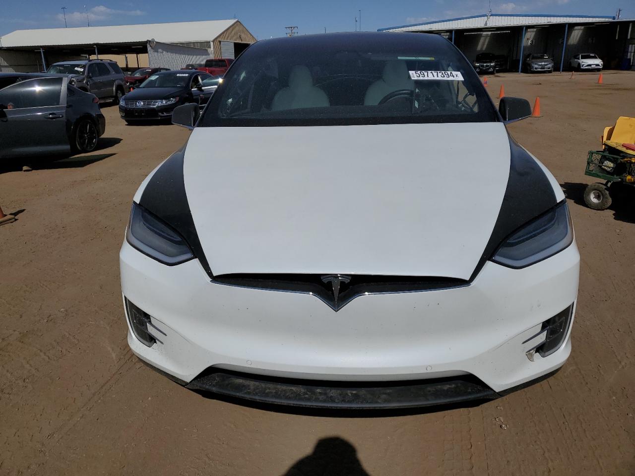 Lot #2989192707 2020 TESLA MODEL X