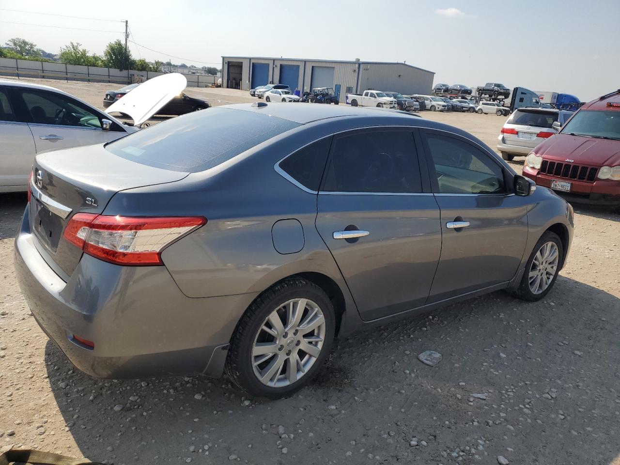 2015 Nissan Sentra S vin: 3N1AB7APXFY255162