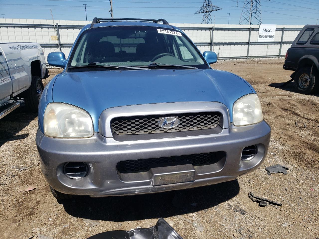 KM8SB12B44U633859 2004 Hyundai Santa Fe Gl